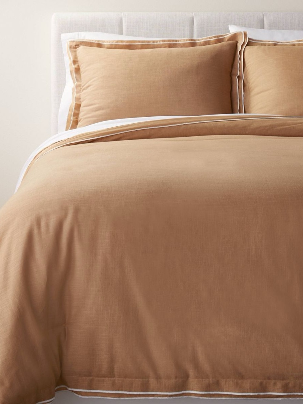 Threshold x Studio McGee Queen Camel 100% Cotton Comforter & Sham Set